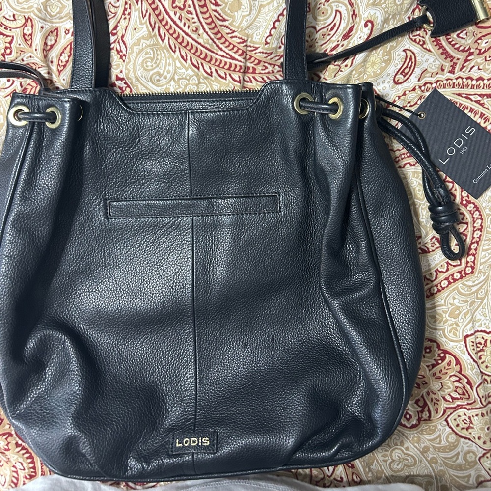 ‘LODIS’ black purse